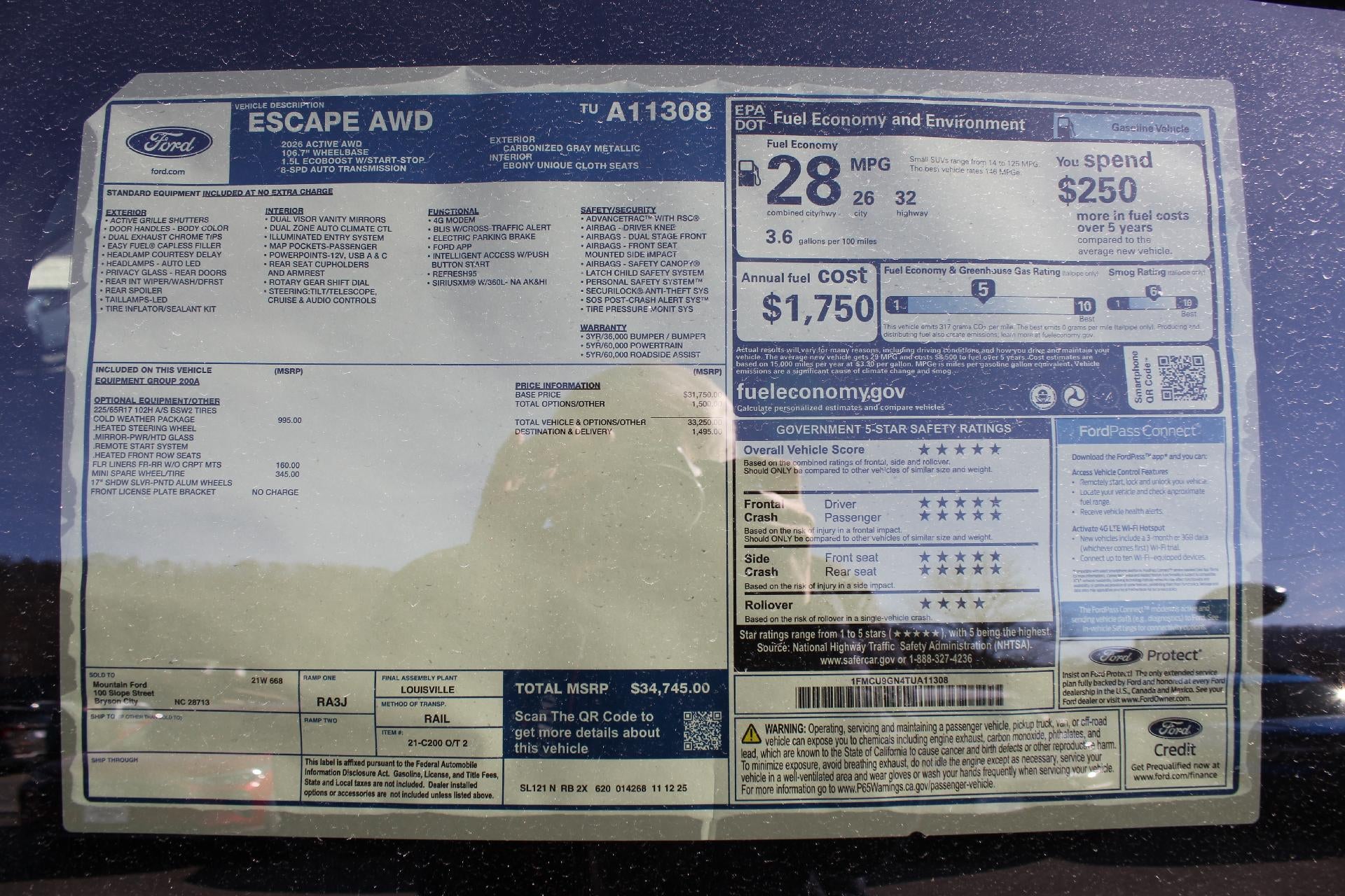 2026 Ford Escape Active®