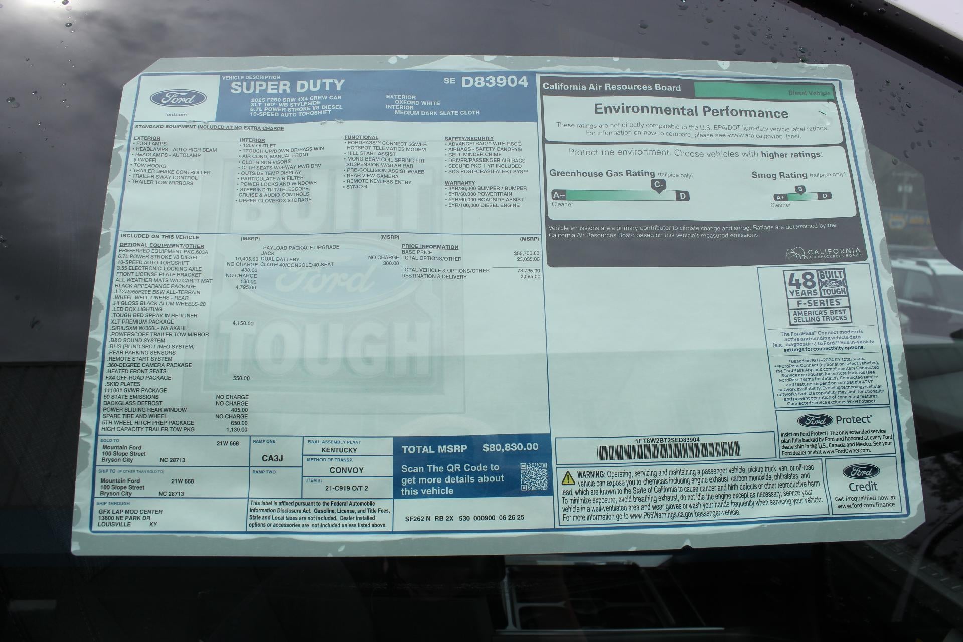 2025 Ford Super Duty F-250® XLT