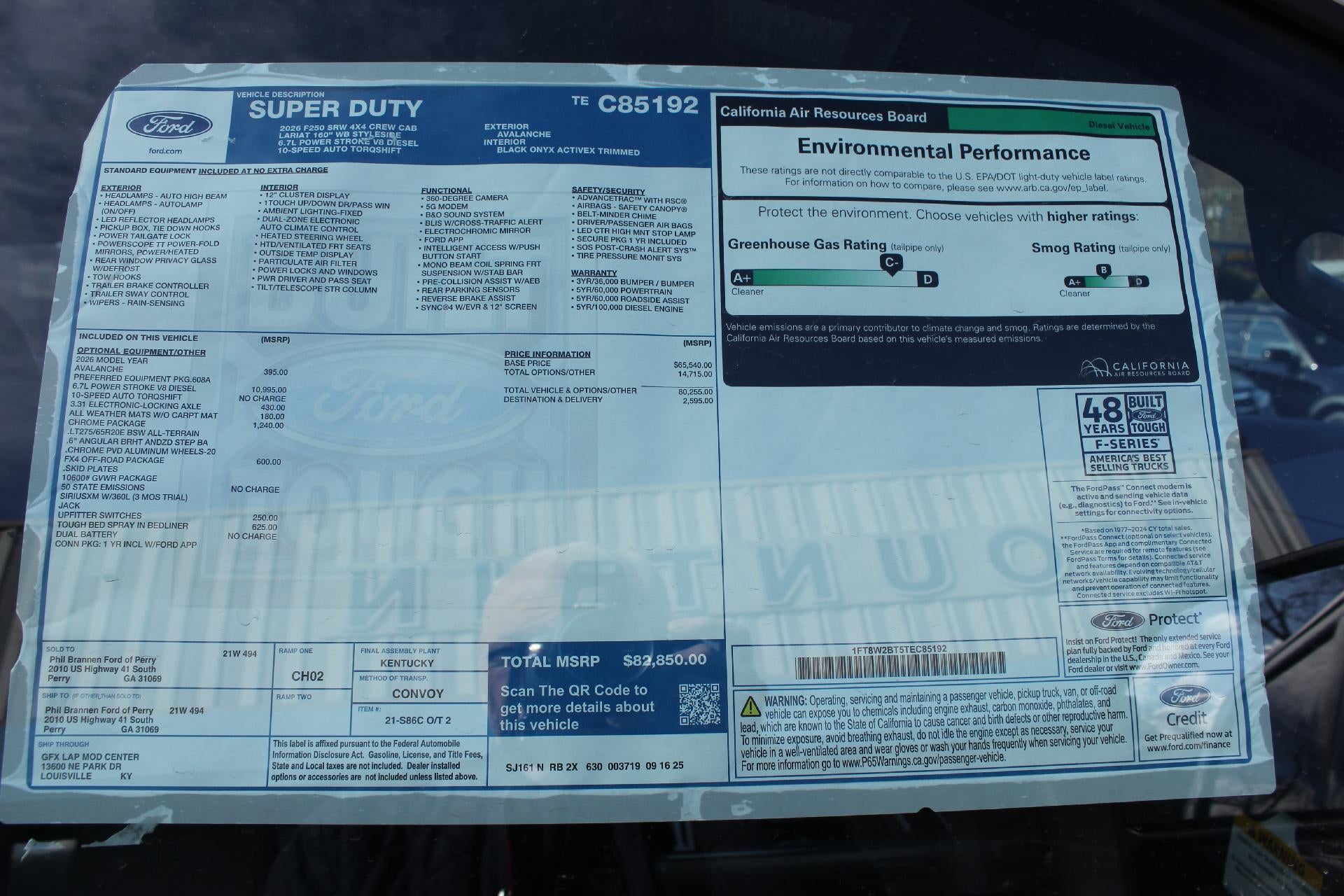 2026 Ford Super Duty F-250® Lariat®