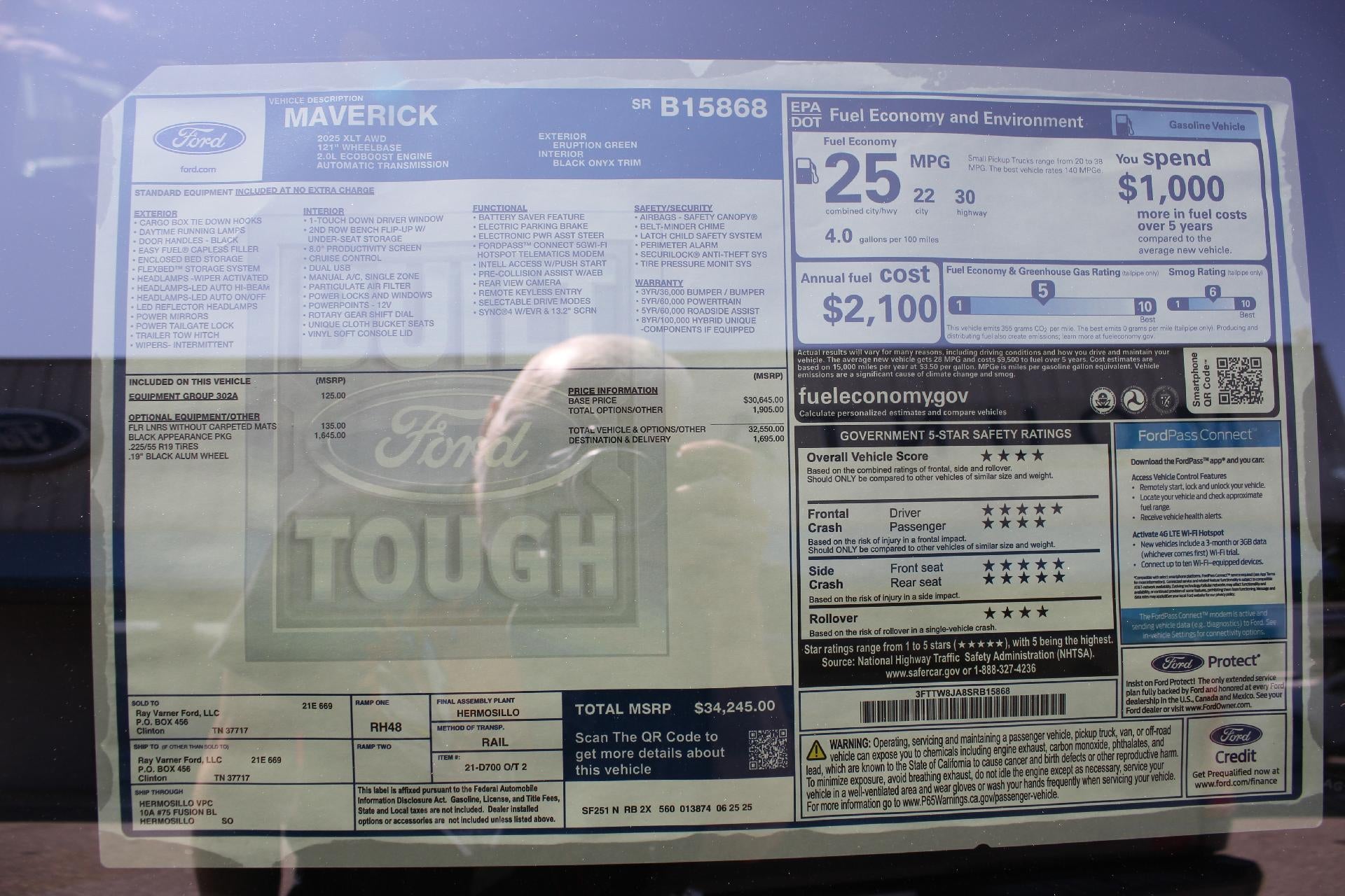 2025 Ford Maverick XLT